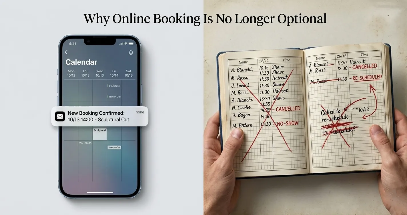Why Online Booking Is No Longer Optional for Barbers